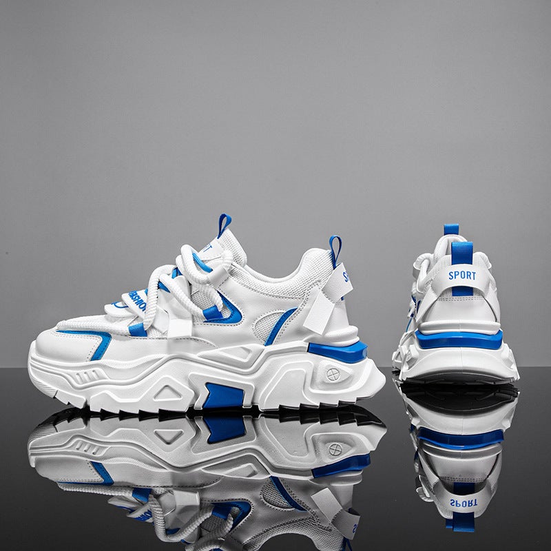 Teenagers' Thick-Soled Shoes, Men'S Trendy Autumn Sneakers, Casual And Versatile New Men'S Shoes - Image 2